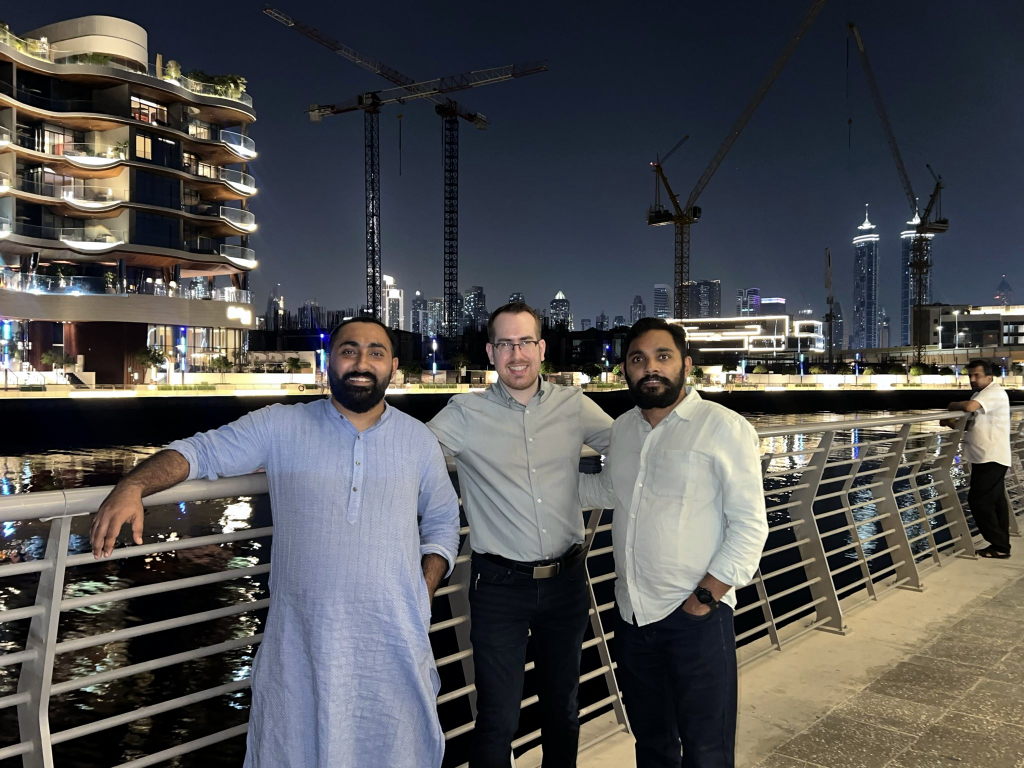 Left to right: Param, Max, Vipin